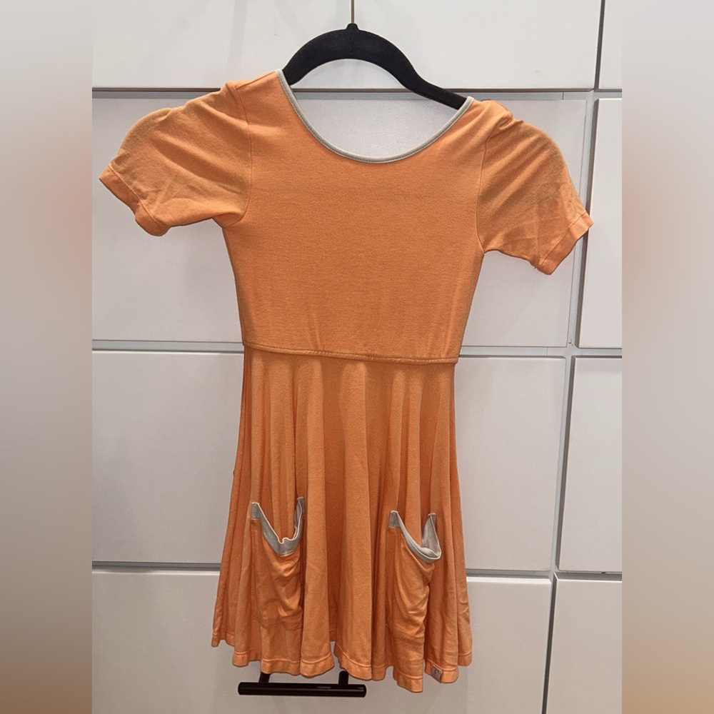 Omi jo orange twirl dress GUC